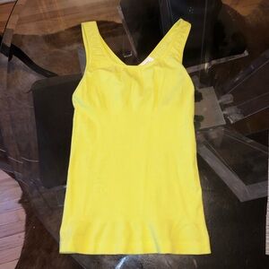 Lime green stretchy tank size Xs